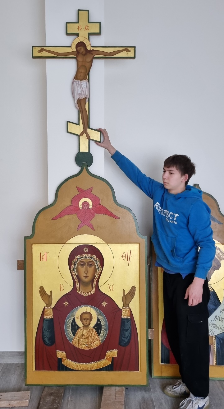 Иконостас Георгиевского храма в Зеленограде