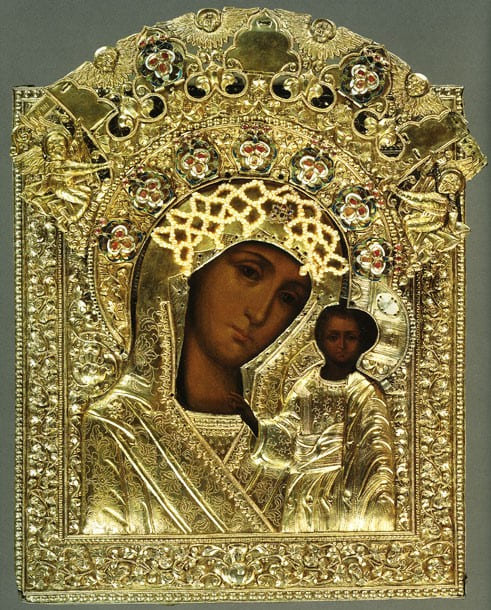 История развития и стили окладов икон