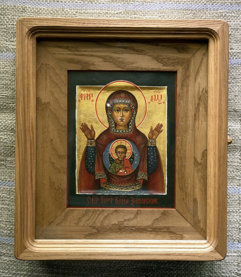 Икона Богородицы Знамение., полный вид