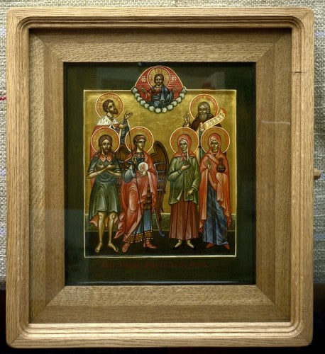 Икона Собор избранных святых., полный вид