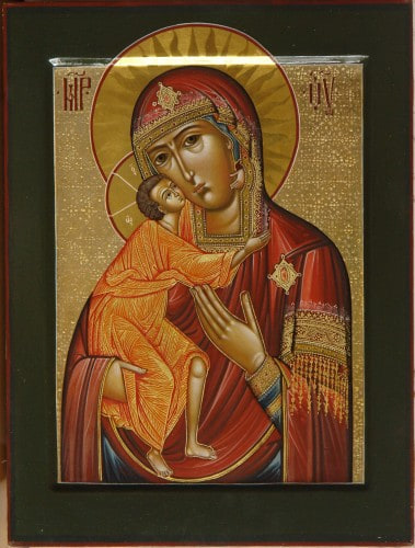 Икона Богородицы Федоровская., полный вид