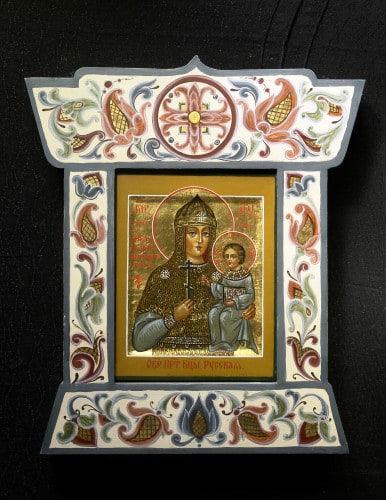 Икона Богородицы Русская., полный вид